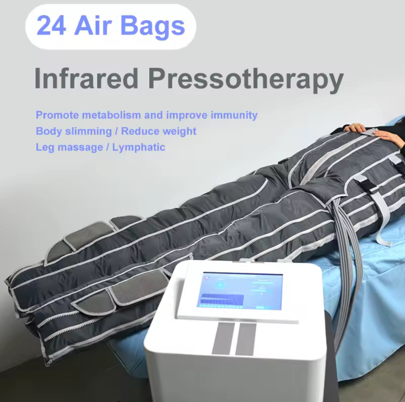 Presoterapia 24 canales de aire